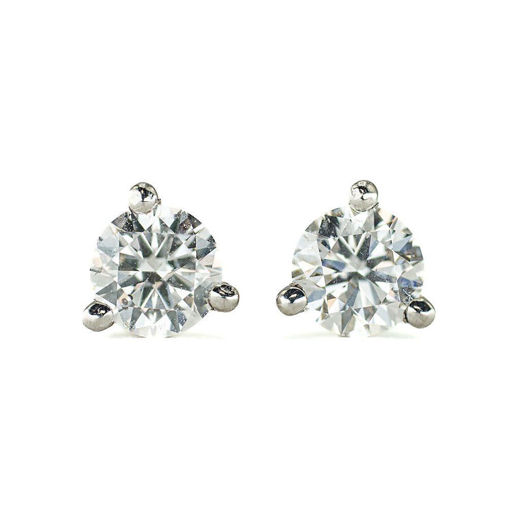 The Everly - 14K White Gold .50CT TW Diamond Martini Studs