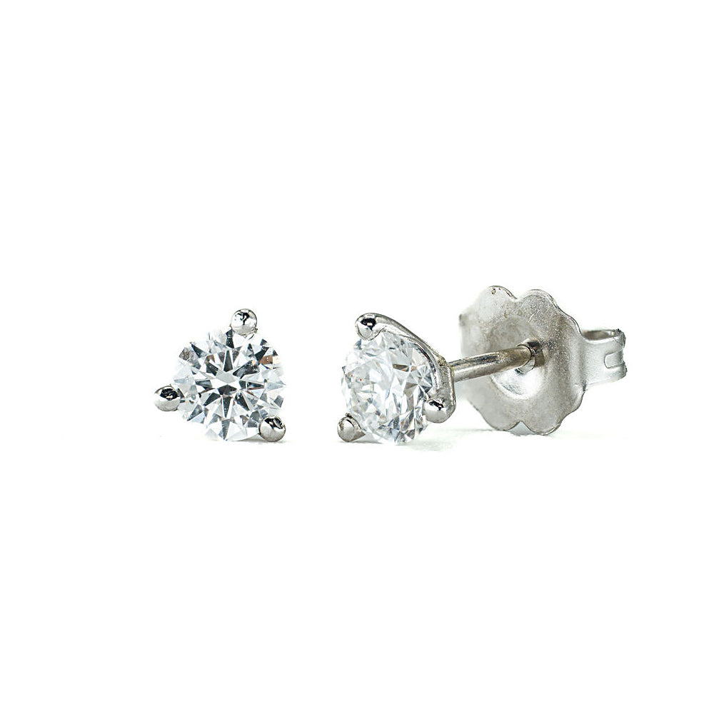 The Everly - 14K White Gold .50CT TW Diamond Martini Studs