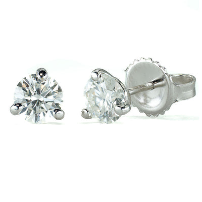 The Everly- 14K White Gold 1.03CT TW Diamond Martini Studs